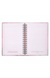 JLW100 - Journal Wirebound Coral Floral Trust in the Lord - - 4 