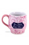 LCP18768 - Ceramic Mug Pretty Prints A Better Place - - 2 