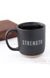 LCP18696 - Coffeecup Textured Strength Black 20Oz - - 3 