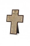 LCP11857 - Cross Wall Desktop Cast Stone Psalm 23 - - 2 