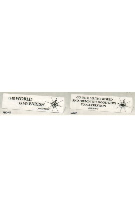 DK0043 - THE WORLD IS MY PARISH MARBLED STONE - - 1 