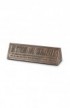 LCP11569 - BE STRONG AND COURAGEOUS DESKTOP PLAQUE - - 1 