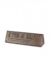 LCP11569 - BE STRONG AND COURAGEOUS DESKTOP PLAQUE - - 1 