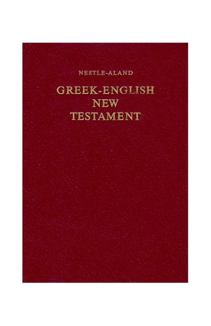 BK2932 - GREEK ENGLISH NEW TESTAMENT TEXT 27 5408-6 - - 1 