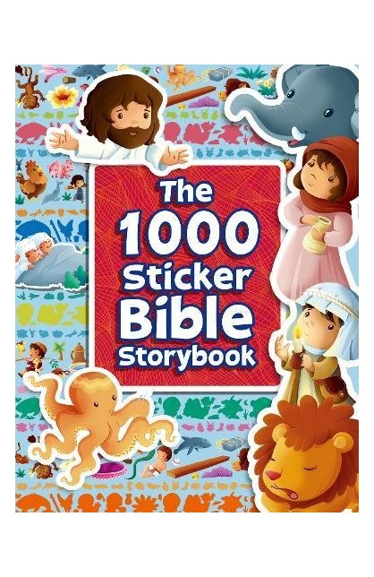 BK2933 - THE 1000 STICKERS BIBLE STORY BOOK - - 1 