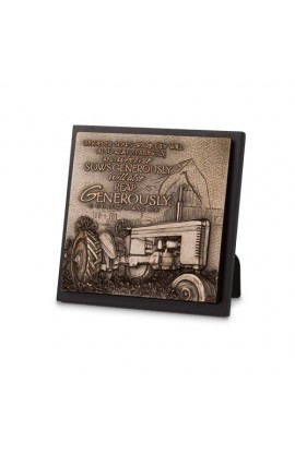 LCP11781 - TRACTOR PLAQUE - - 1 