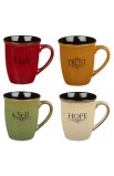 MUGS26 - Mug Set 4pc Faith Trust Hope Be Still - - 2 