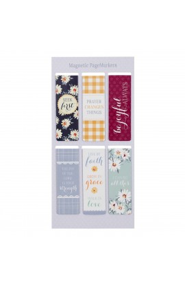 Magnetic PageMarker Set Daisies