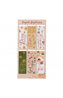 MGB071 - Magnetic Bookmark Set God is my Refuge - - 1 