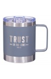 SMUG218 - Stainless Steel Mug Trust in the Lord Prov 3:5 - - 1 