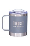 SMUG218 - Stainless Steel Mug Trust in the Lord Prov 3:5 - - 2 