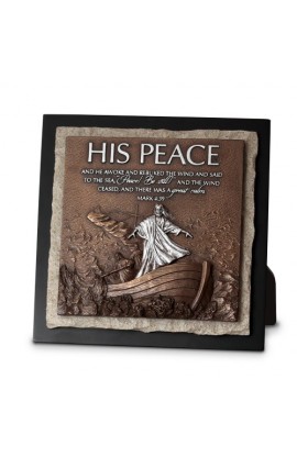 LCP20800 - HIS PEACE SCULPTURE PLAQUE - - 1 