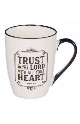 Mug Ceramic Trust in the Lord Prov 3:5