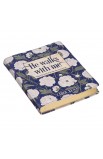 GB219 - Gift Book He Walks With Me White Floral - - 4 