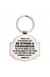 KMO113 - Keyring Best Dad Joshua 1:9 - - 2 