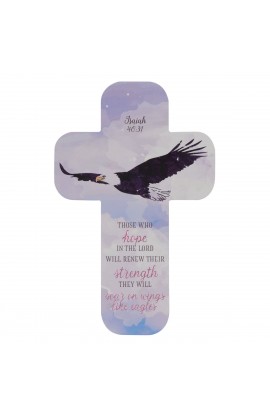 BMC141 - Cross Bookmark Eagles Wings Isaiah 40:31 - - 1 