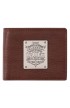 WT137 - Wallet Leather Brown Blessed is the Man Badge Jer 17:7 - - 1 