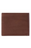 WT137 - Wallet Leather Brown Blessed is the Man Badge Jer 17:7 - - 2 