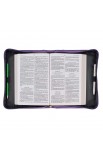 BBM693 - Bible Cover Purple She is Clothed Prov 31:25 - - 5 