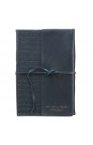 JL500 - Journal Classic Full-grain Leather w/Wrap Navy The Plans Jer. 29:11 - - 1 