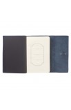 JL500 - Journal Classic Full-grain Leather w/Wrap Navy The Plans Jer. 29:11 - - 3 