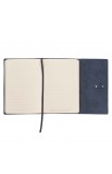 JL500 - Journal Classic Full-grain Leather w/Wrap Navy The Plans Jer. 29:11 - - 5 