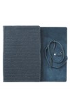 JL500 - Journal Classic Full-grain Leather w/Wrap Navy The Plans Jer. 29:11 - - 7 