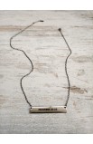 SC0177 - STRENGTH & DIGNITY BAR NECKLACE - - 4 