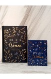 GB169 - Gift Book Hardcover Life Lists for Women - - 14 