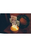 TCNL005 - HOUSEHOLD SERVE THE LORD NIGHT LIGHT - - 4 