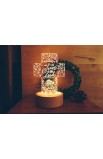 TCNL005 - HOUSEHOLD SERVE THE LORD NIGHT LIGHT - - 3 