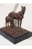 LCP20133 - Sculpture Moments of Faith Horse and Foal - - 2 