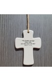 LCP11431 - Cross Ceramic God's Promises Peace - - 1 