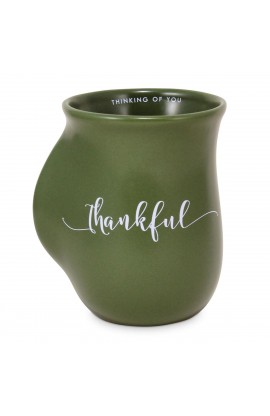 LCP18996 - Handwarmer Mug Thankful Green 18 Oz - - 1 