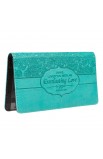 CHB038 - Wallet Teal Everlasting Love Jer 31:3 - - 4 