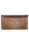 CHB051 - Wallet Brown Trust In The Lord Prov 3:5-6 - - 1 