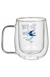 MUG604 - Mug Glass Double Wall Be Still Psalm 46:10 - - 2 