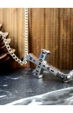 SC0211 - HE KNOWS MY NAME CROSS PENDANT CHAIN - - 3 