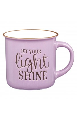 MUG569 - Mug Camp Let Your Light Shine Ppl - - 4 