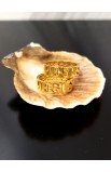 R06S - JESUS CROWN RING GOLD PLATED - - 14 