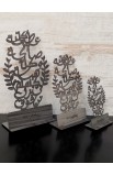 HDW039 - 20 CM GREIGE WOOD EVERY GOOD GIFT ARABIC - - 6 