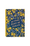 JL657 - Journal Hardcover Be Strong Brave & Fearless Josh 1:9 - - 1 