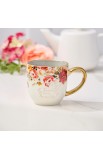 MUG878 - Mug Gray White Floral Beauty from the Ashes Isa 61:3 - - 4 