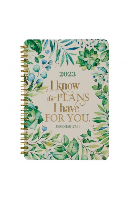 MYD084 - 2023 Wirebound Daily Planner I Know the Plans - - 1 