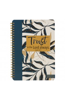 MYD082 - 2023 Wirebound Daily Planner Trust in the Lord - - 1 