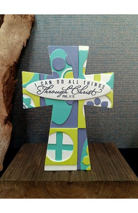 TCR-137 - I CAN DO CROSS TBLT RESIN - - 1 