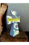 TCR-139 - PRAYER CHANGES CROSS TBLT RESIN - - 2 