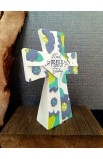 TCR-133 - I SAID A PRAYER CROSS TBLT RESIN - - 2 