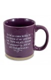 LCP18375 - Mug Powerful Words Grace Purple 16 oz - - 2 