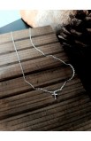 SC0255 - XXS GEOMETRIC CROSS PENDANT NECKLACE - - 5 